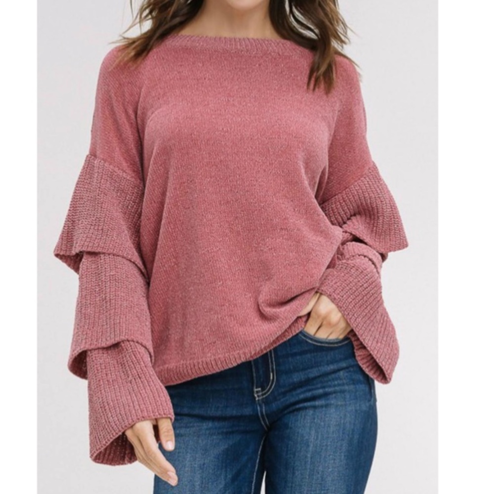 Bell Sleeve Sweater - Picture 5 of 5